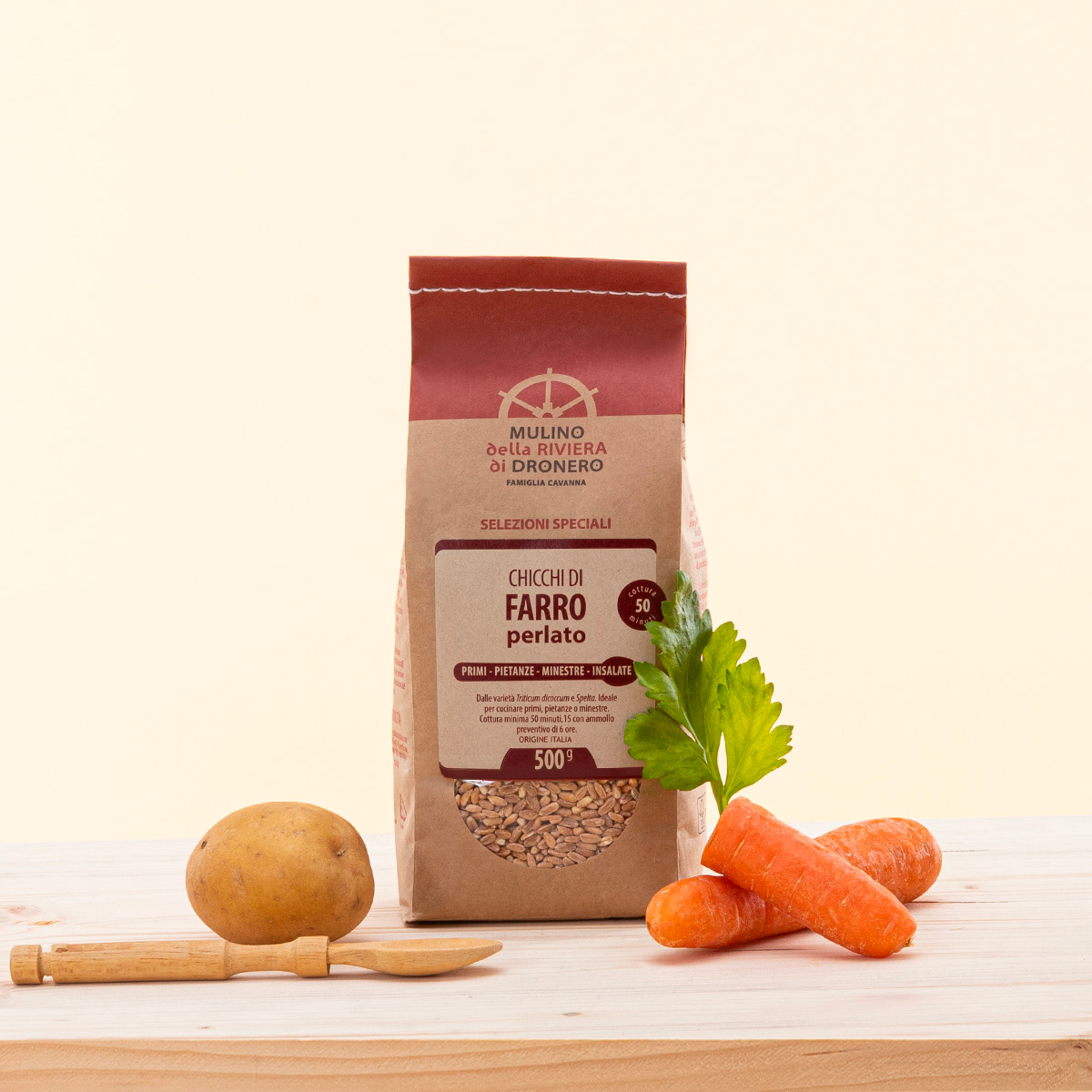 Farro Perlato, un cereale antico ricco di nutrienti, ideale per farrotto.