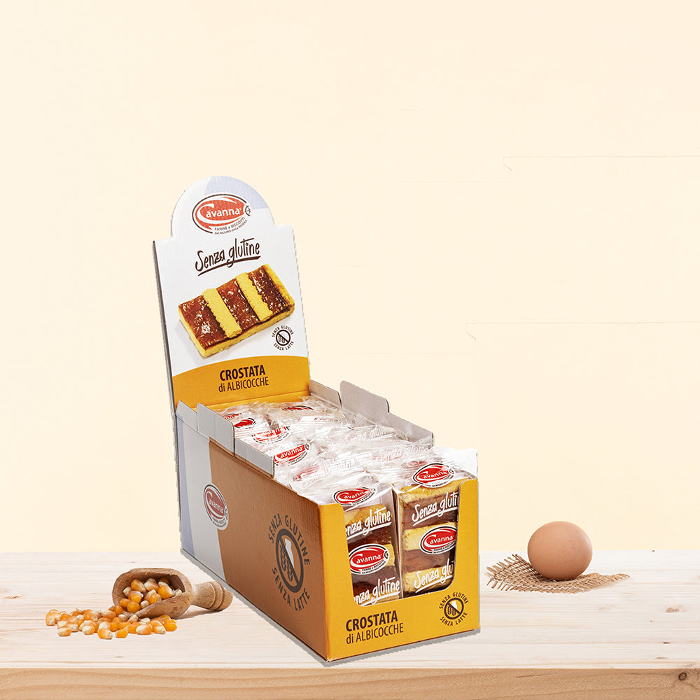 Crostatine Albicocca Monoporzione Senza glutine