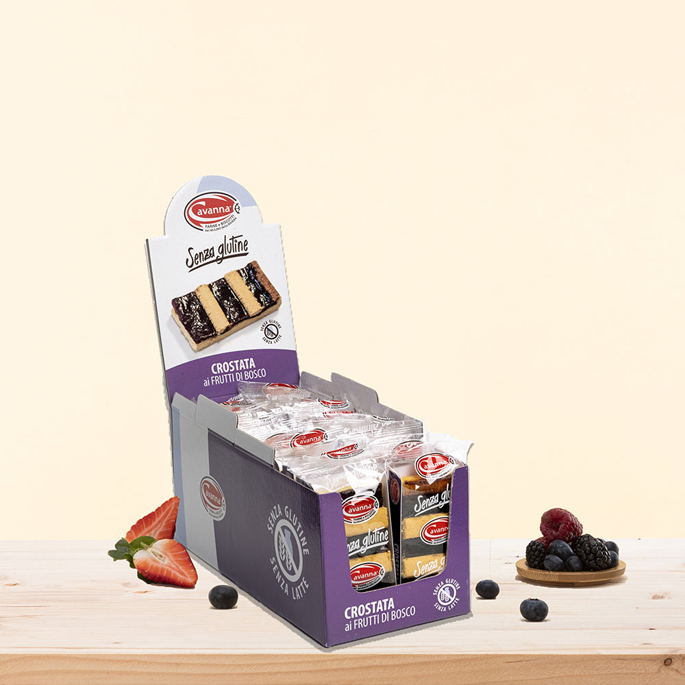 Crostatine Frutti di bosco Monoporzione Senza glutine