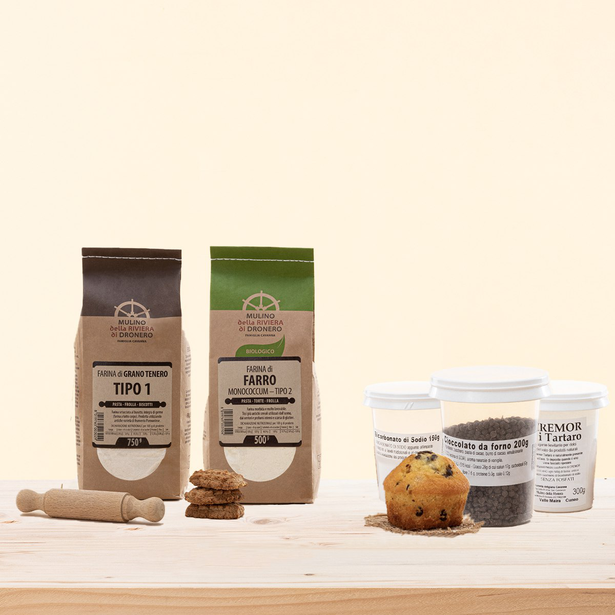 Kit Magiche Torte, un kit per dolci con ingredienti naturali.