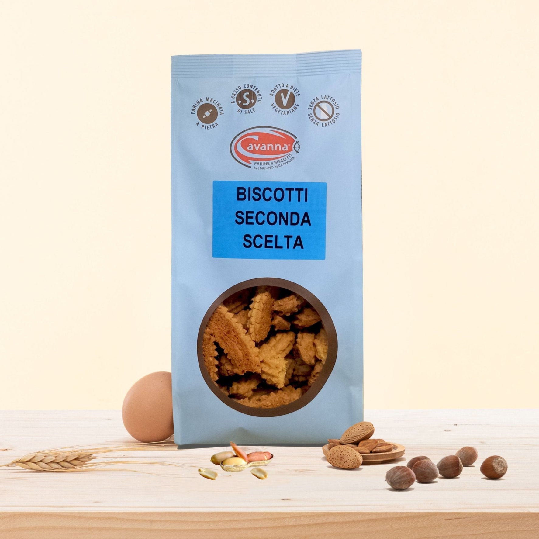Biscotto Seconda Scelta - Arachidi e Mandorle