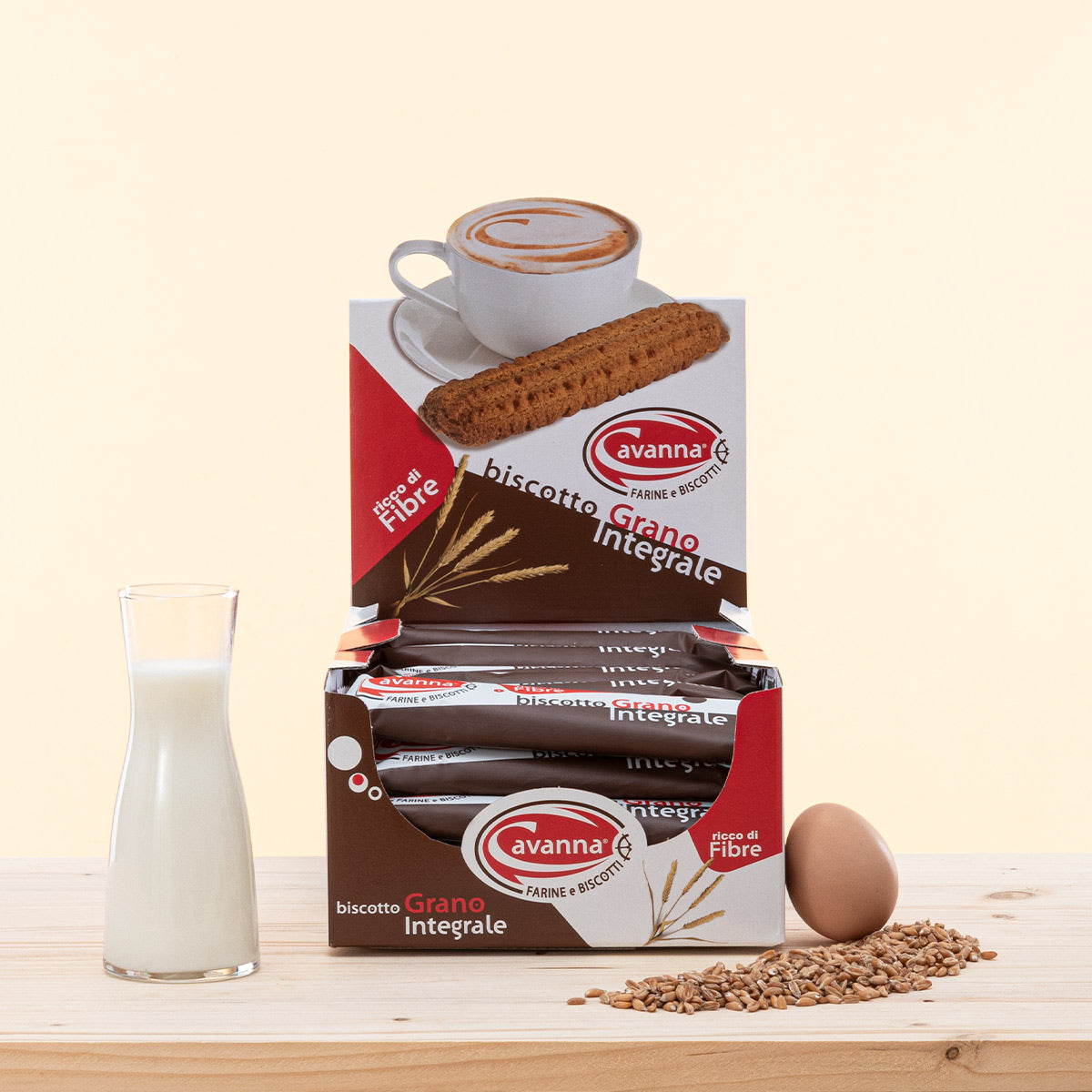 Biscotti Monoporzione di Grano Integrale