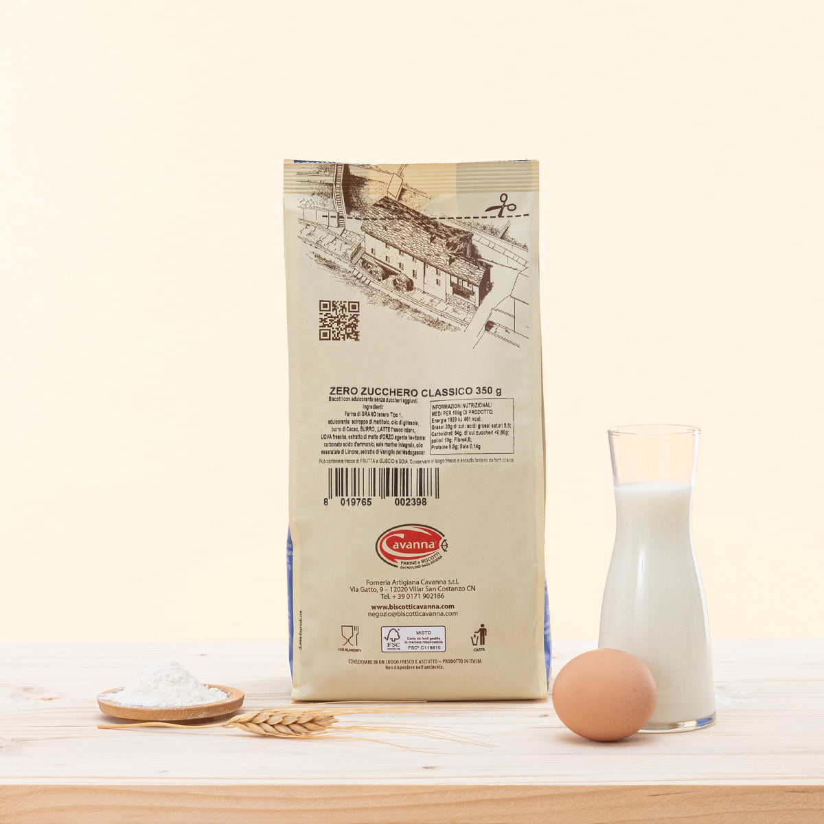 Biscotti Zero Zucchero Classici, biscotti senza zucchero con maltitolo.