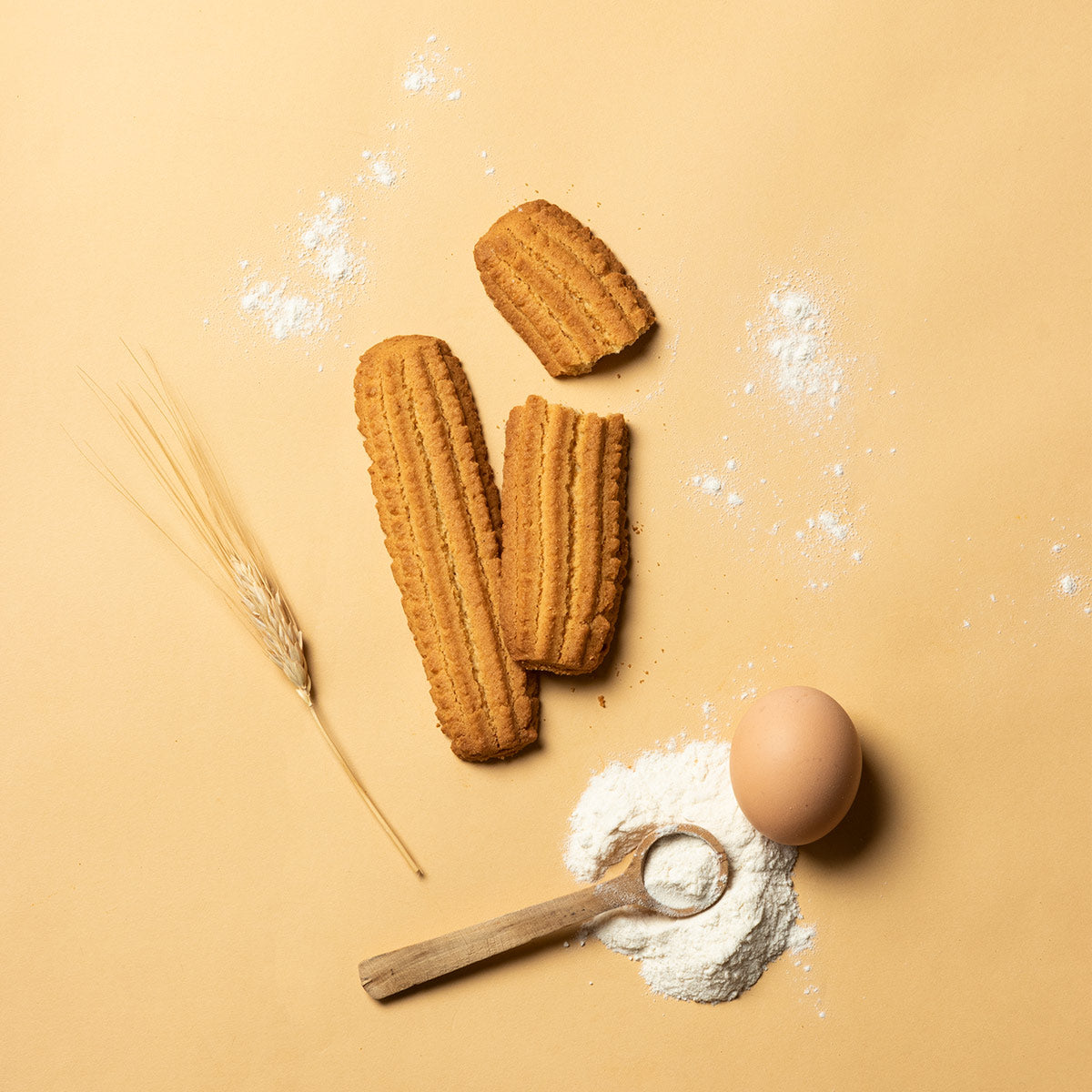 Biscotti Monoporzione Zero Zucchero, biscotti senza zucchero con farina tipo 1.