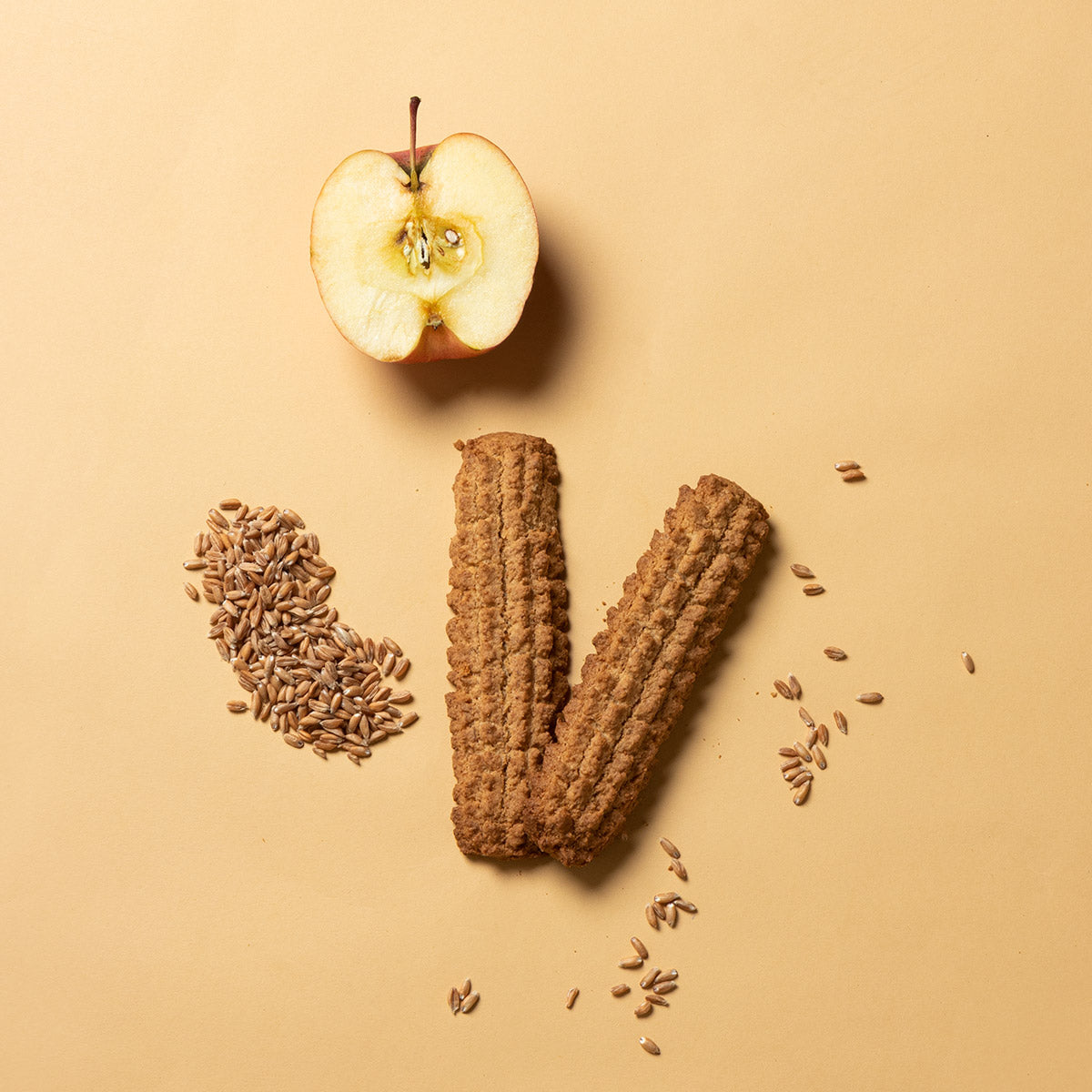 WHOLE SPELT AND APPLE MONOPORTION 