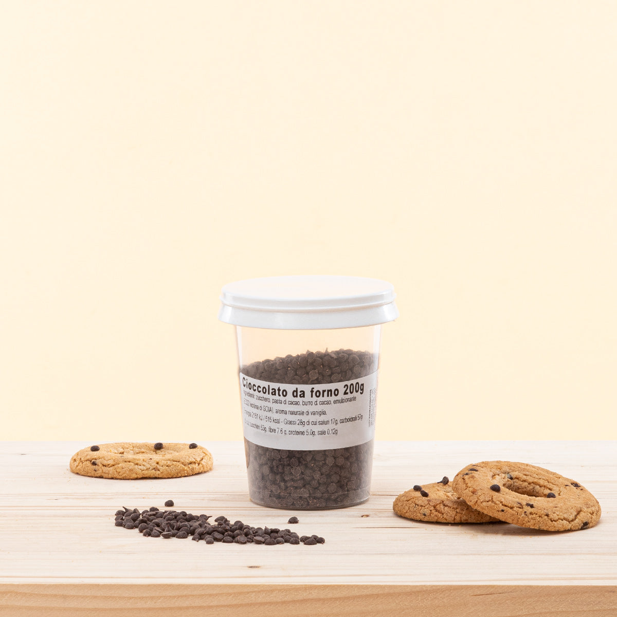 Gocce di Cioccolato per Pasticceria, resistenti al calore. Perfette per dolci.