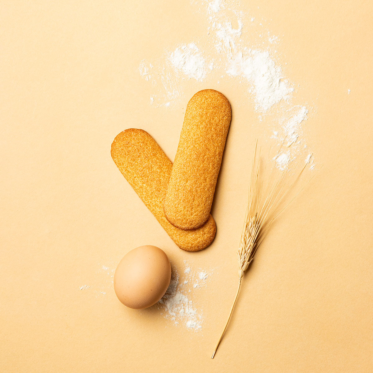 Biscotti per tiramisù senza latte e senza burro, piemontesi con ingredienti di alta qualità