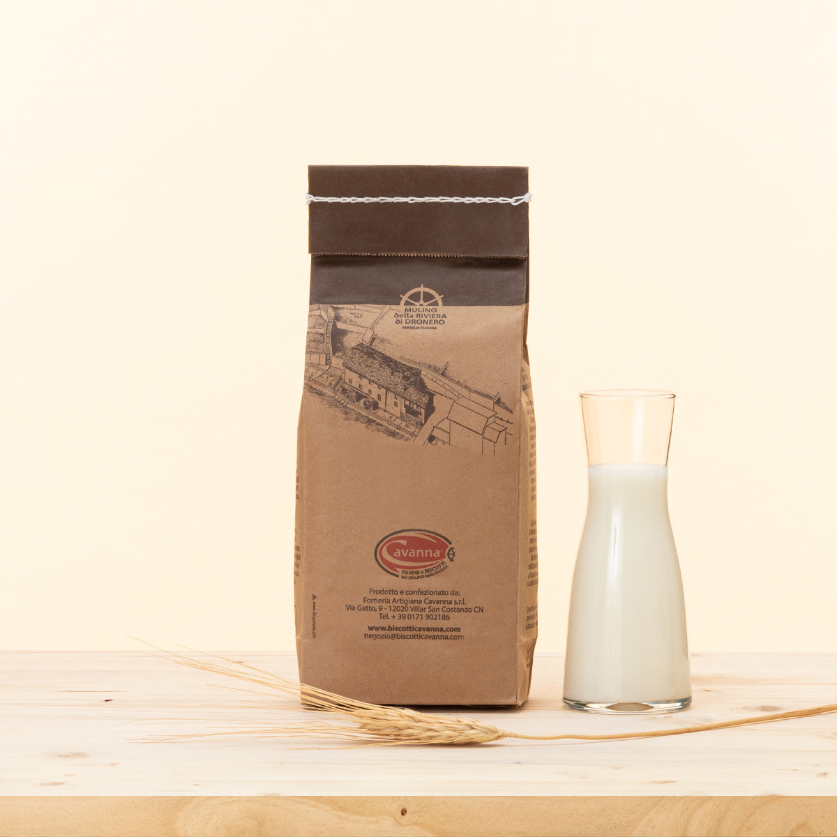 Crusca di Grano Tenero, ricca di fibre. Ideale per colazione.