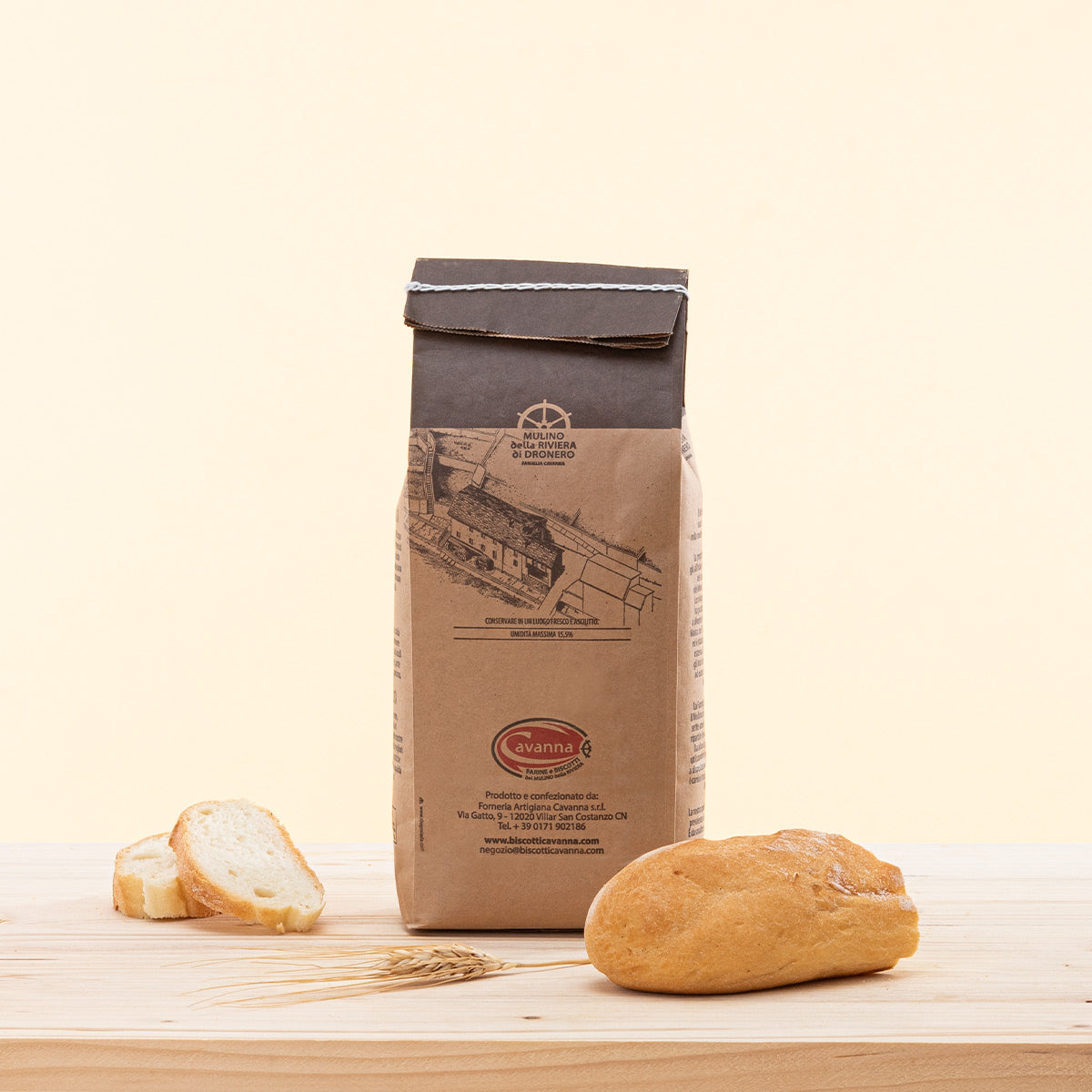 Farina di Grano Tenero Tipo 0 PANE, farina di forza per panificazione.