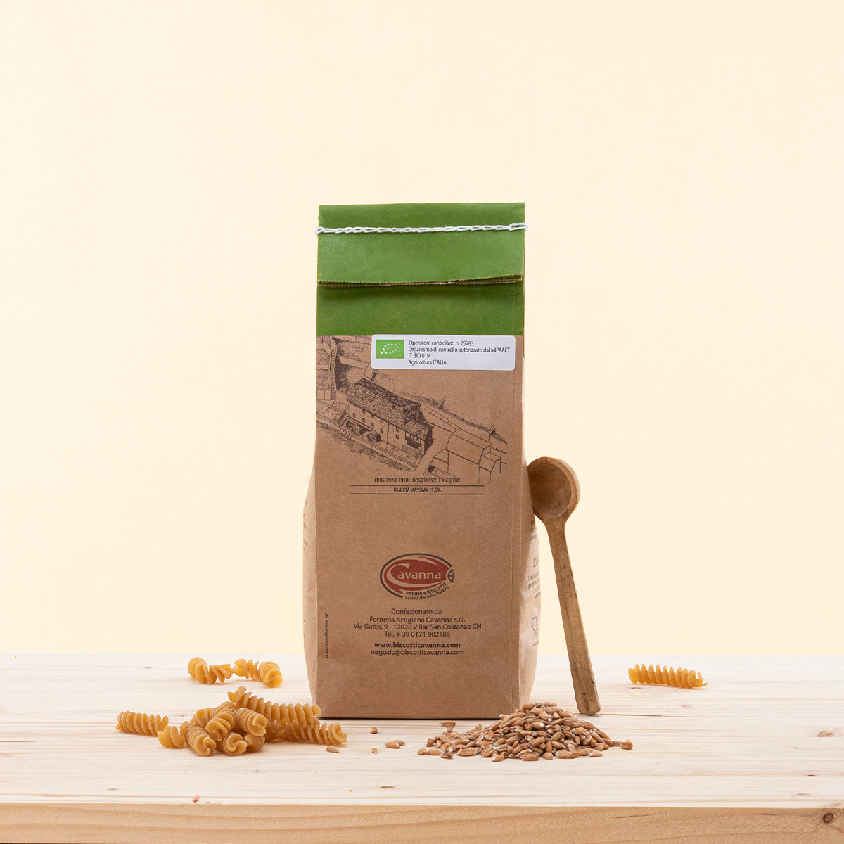 Farina di Farro Monococco BIO, farina biologica con elevato tenore proteico.