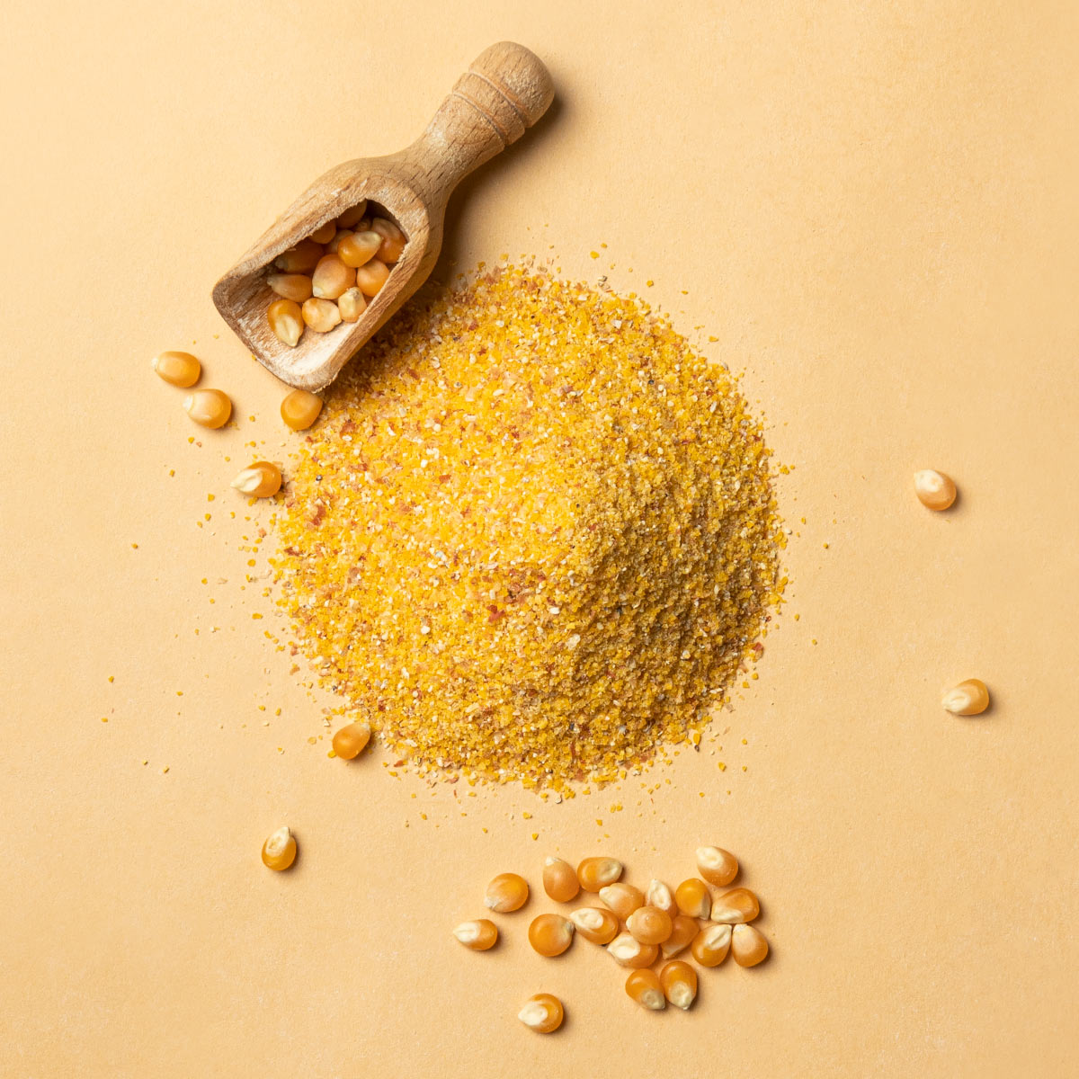 Polenta - Farina di Mais Pignoletto e Ottofile, integrale e grossolana.