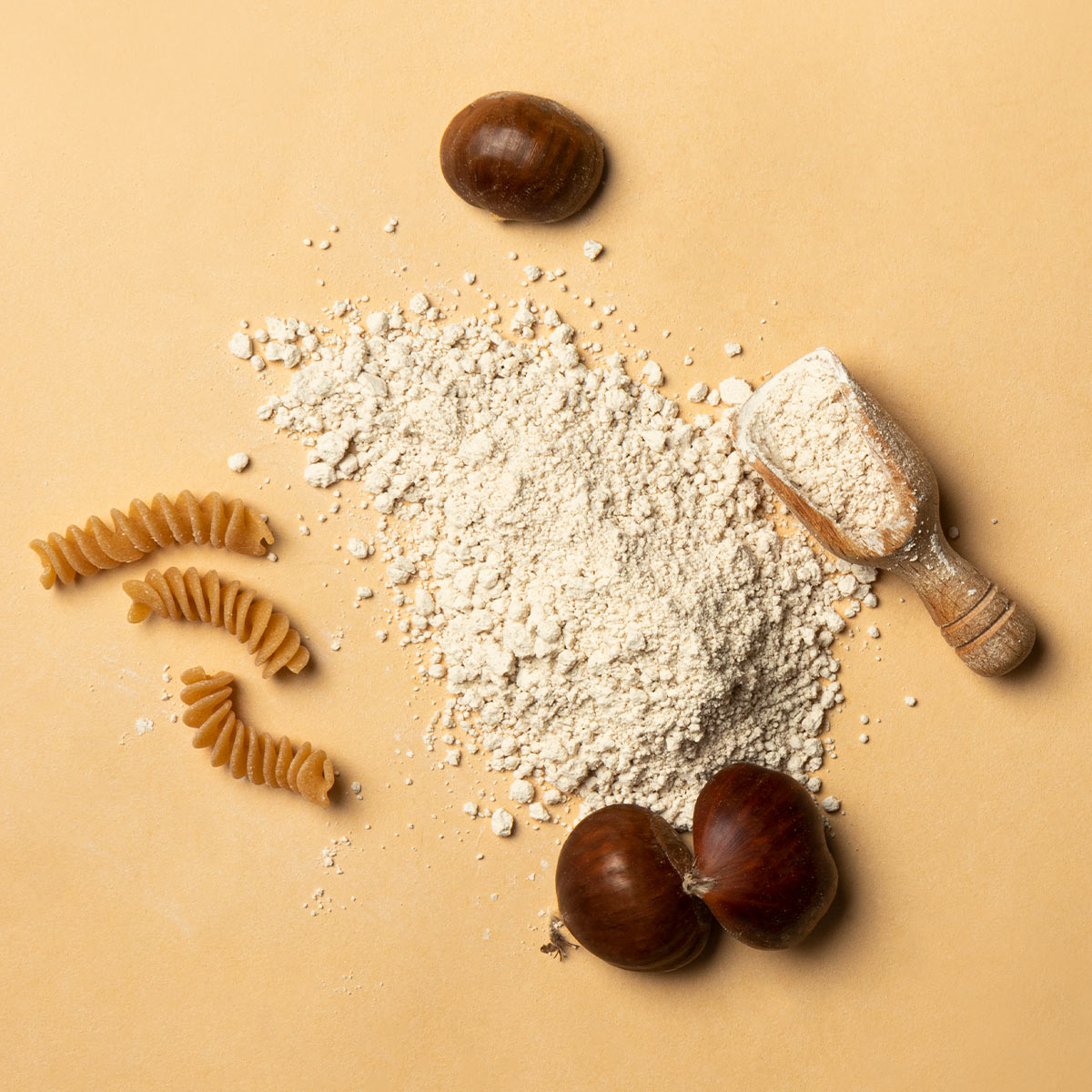 Farina di Castagne, una farina ricca di fibre e senza glutine.