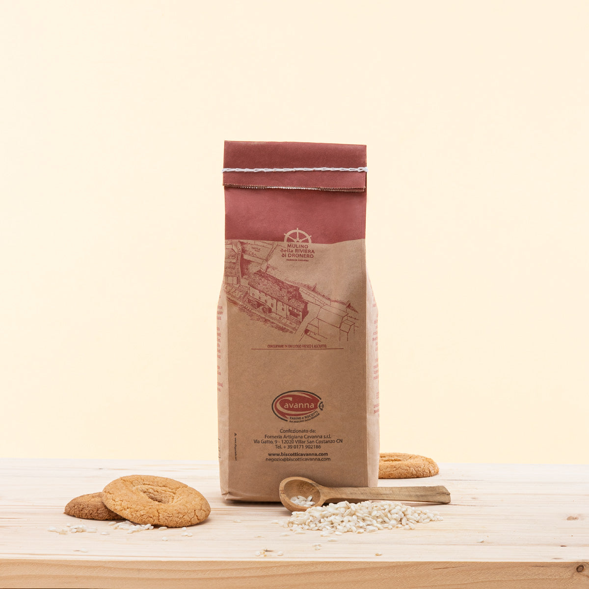 Farina di Riso, una farina senza glutine. Ideale per celiaci.