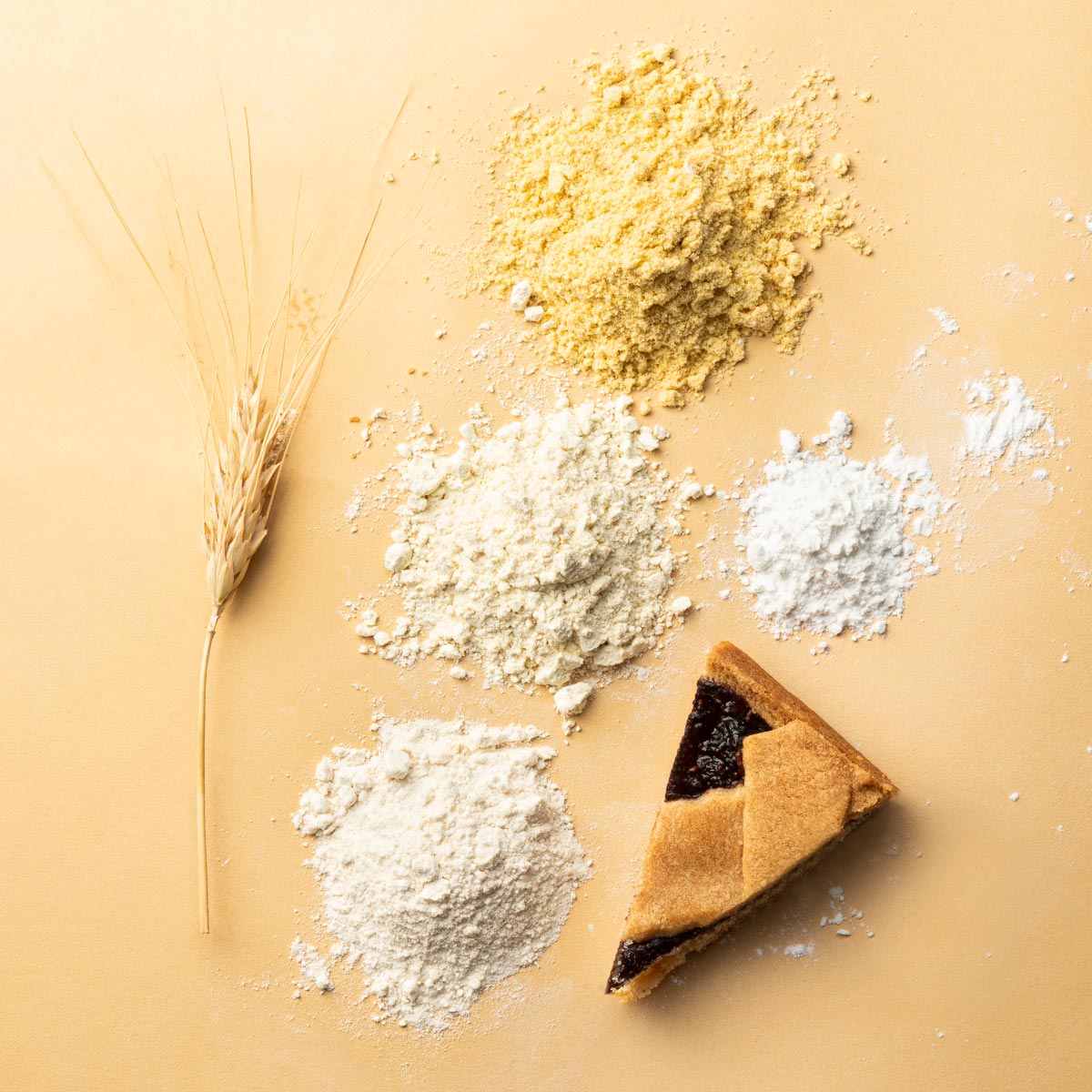 Kit a TUTTA FROLLA, un kit per pasta frolla con farine e cremor tartaro.