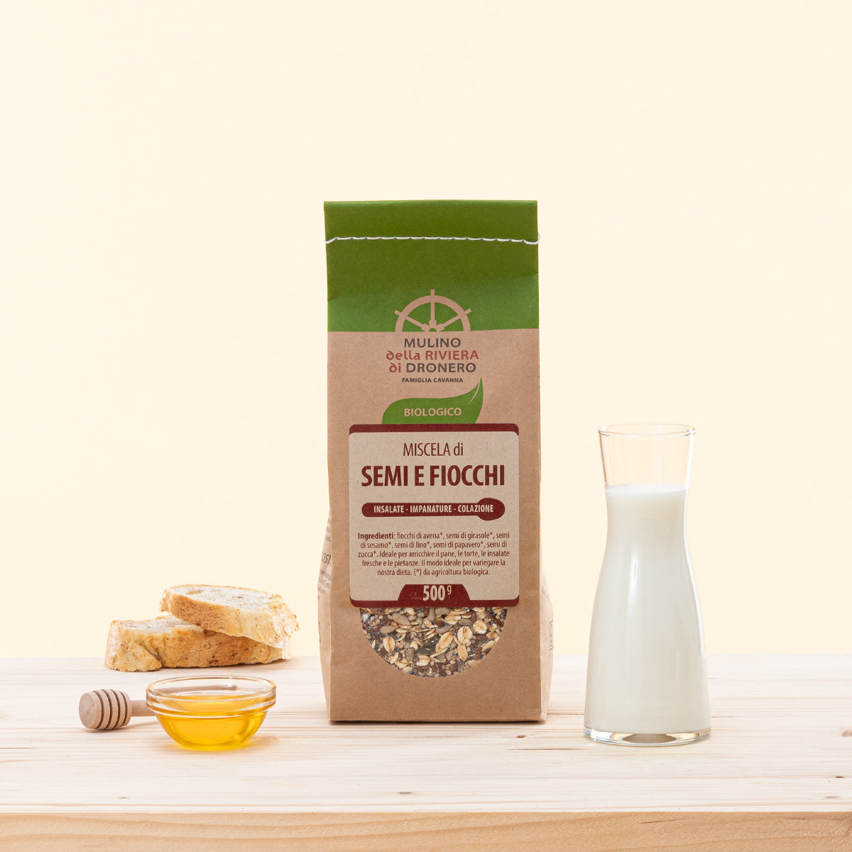 Mix di Semi e Avena BIO, un mix nutriente per colazione, pranzo e cena.
