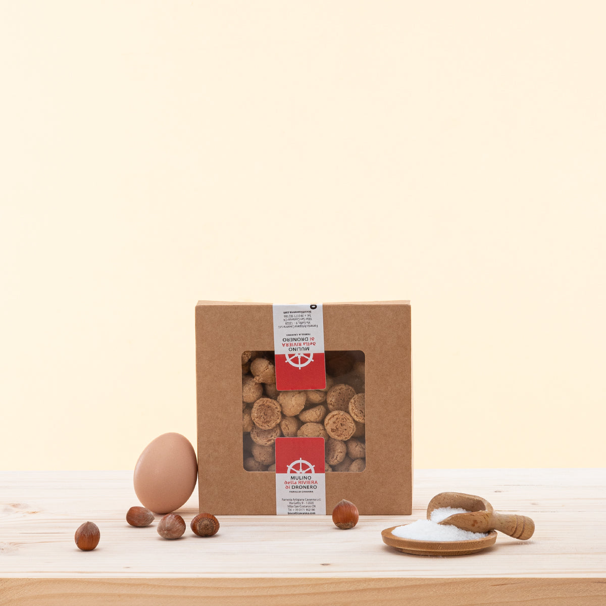 Nocciolini Piemontesi, biscotti tradizionali leggeri e croccanti.