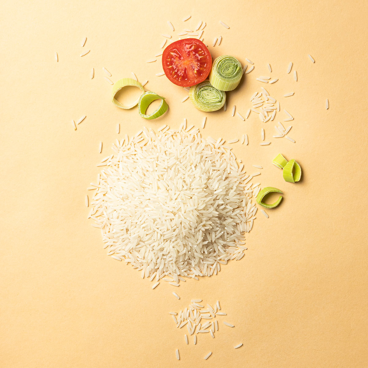 Riso Basmati, riso a chicco lungo e fine, ideale da accompagnare le verdure