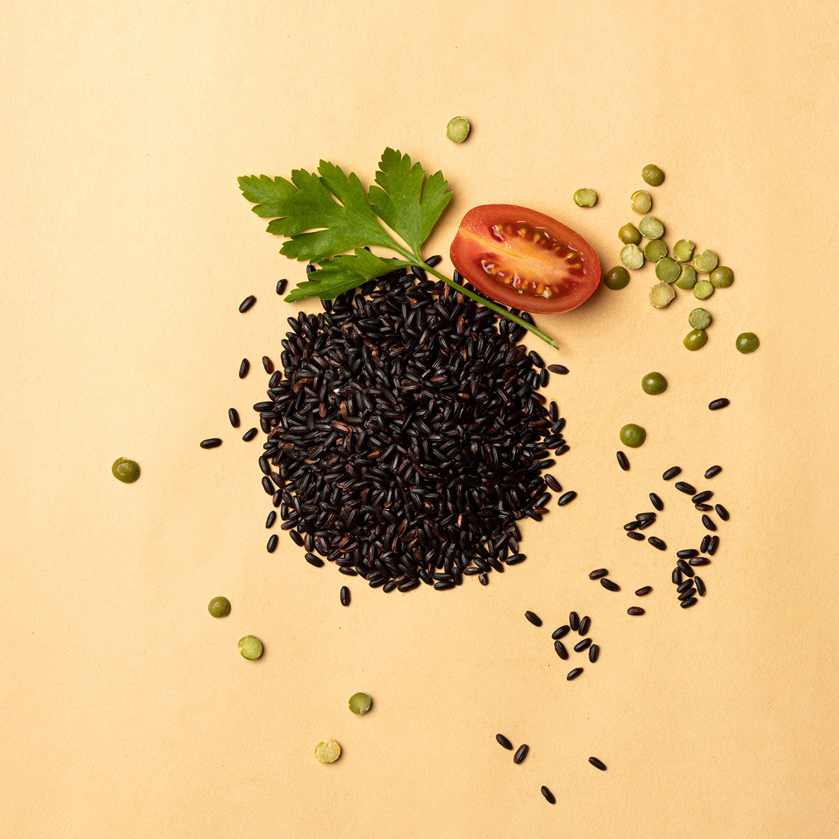 Riso Nero, integrale e aromatico ricco di antiossidanti, adatto per insalate.
