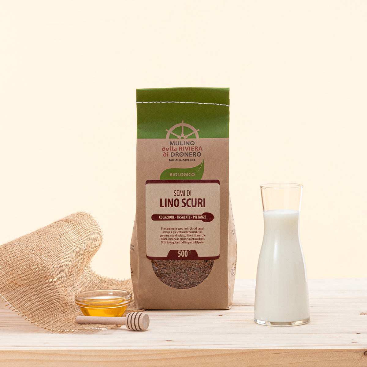 Semi di Lino BIO, semi di lino biologici ricchi di Omega 3.