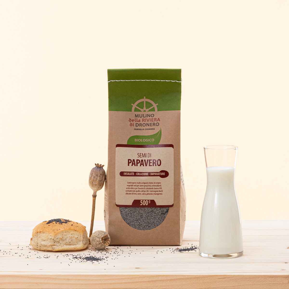 Semi di Papavero BIO, semi biologici ricchi di antiossidanti.