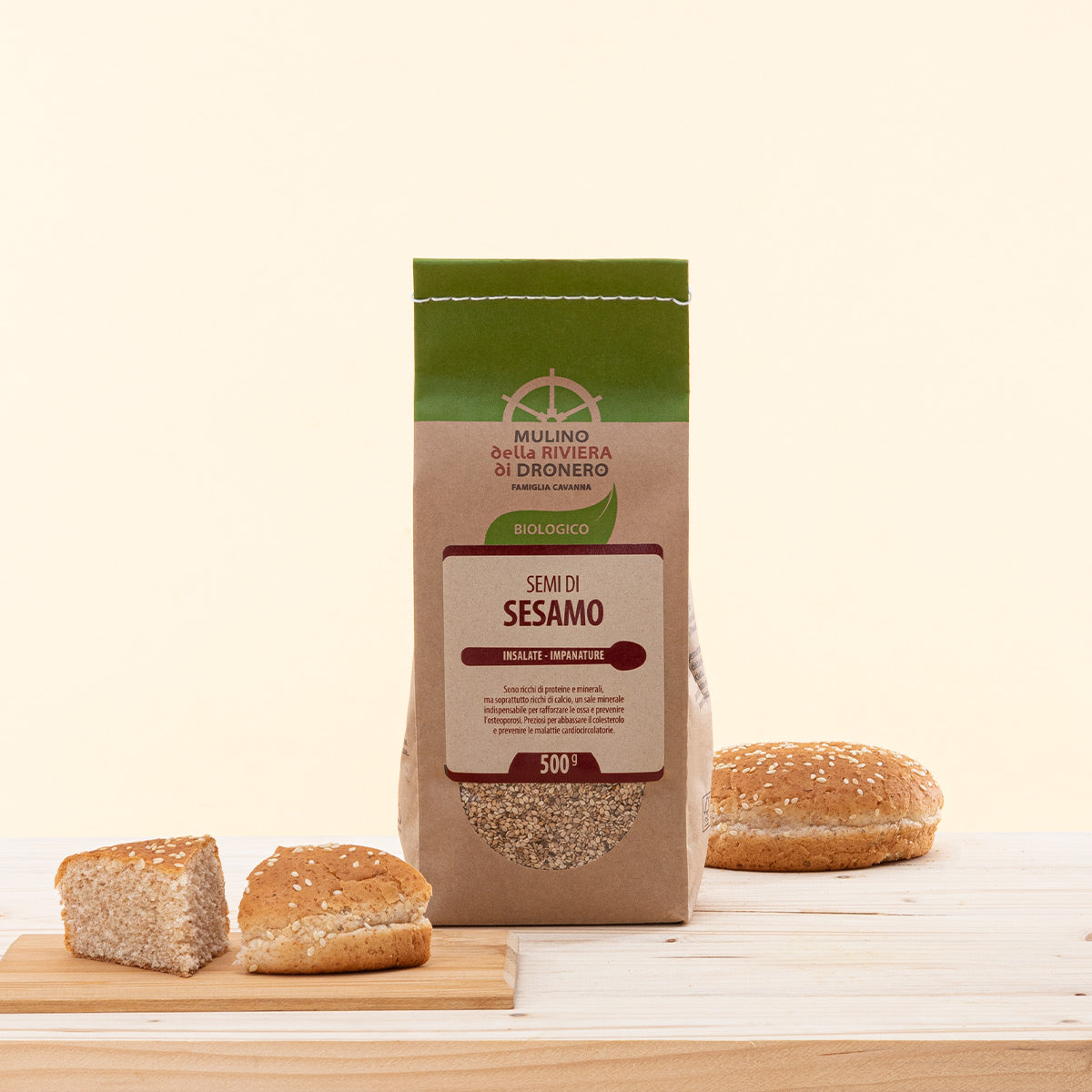 Semi di Sesamo BIO, ideali per pane e insalate.