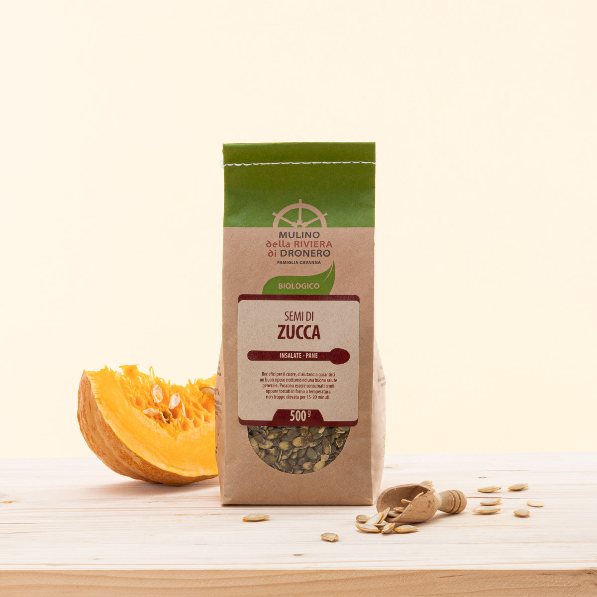 Semi di Zucca BIO, semi biologici ricchi di proteine e minerali.