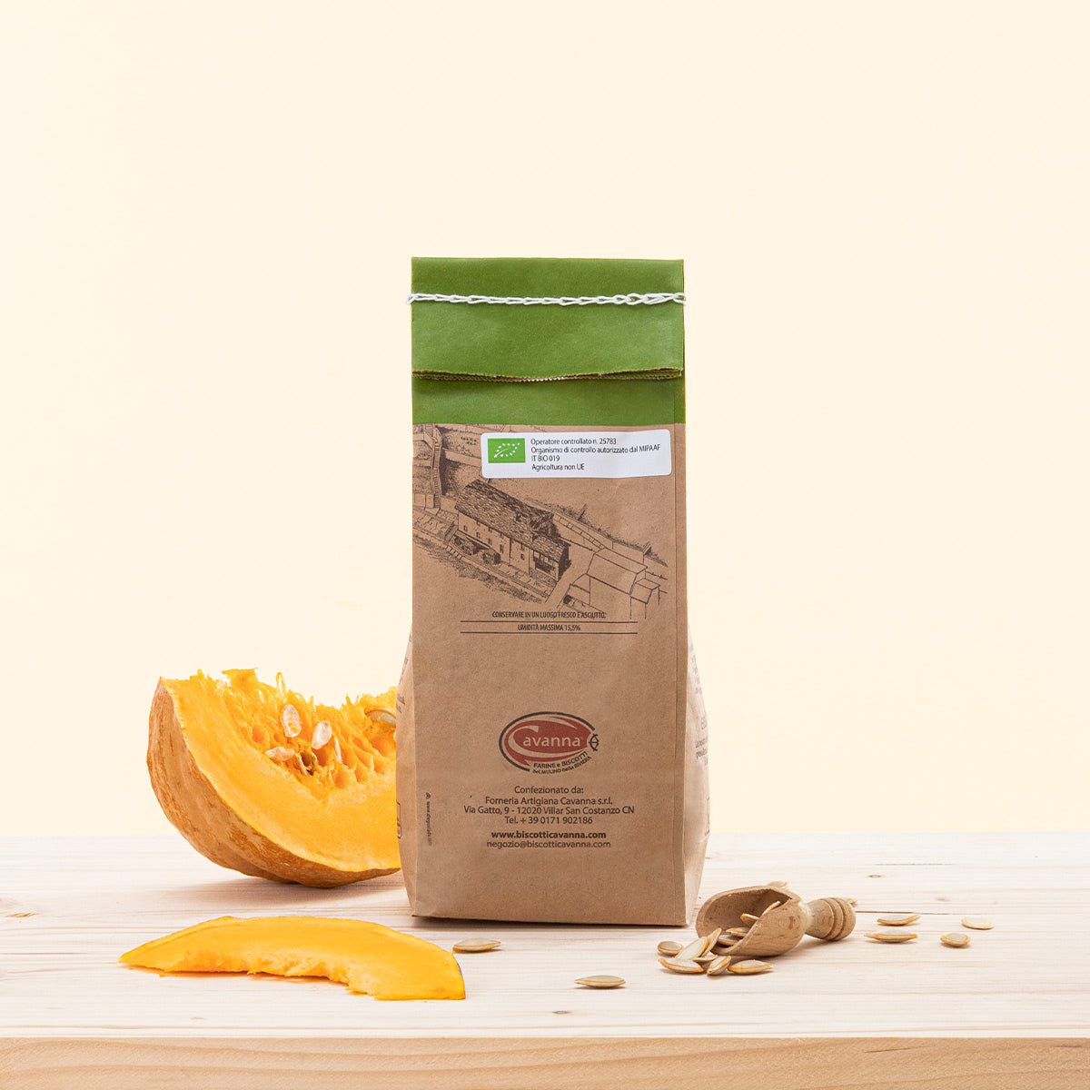 Semi di Zucca BIO, semi biologici ricchi di nutrienti. Ideali per snack.