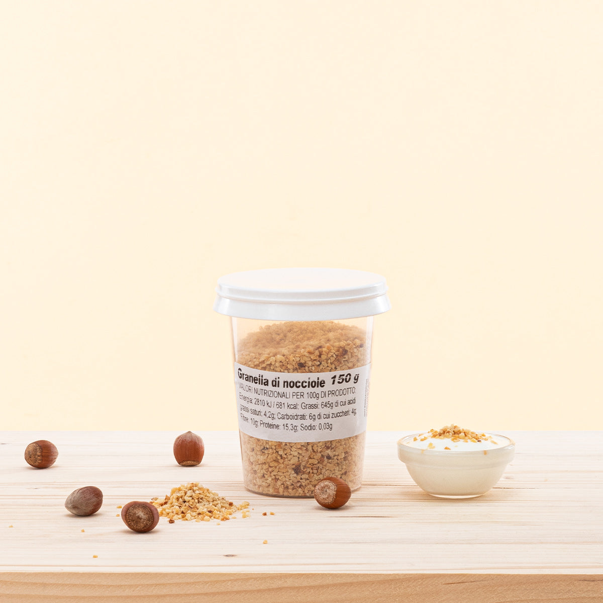 Chopped Tonda Gentile hazelnuts