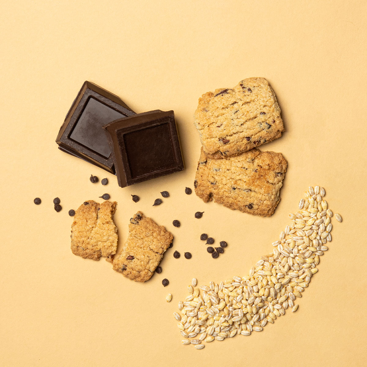 Biscotti Orzo e Cioccolato