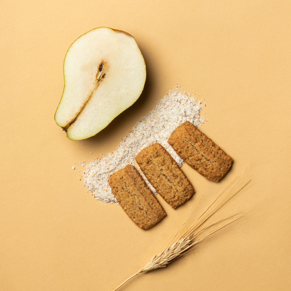 Rye & Pears biscuit